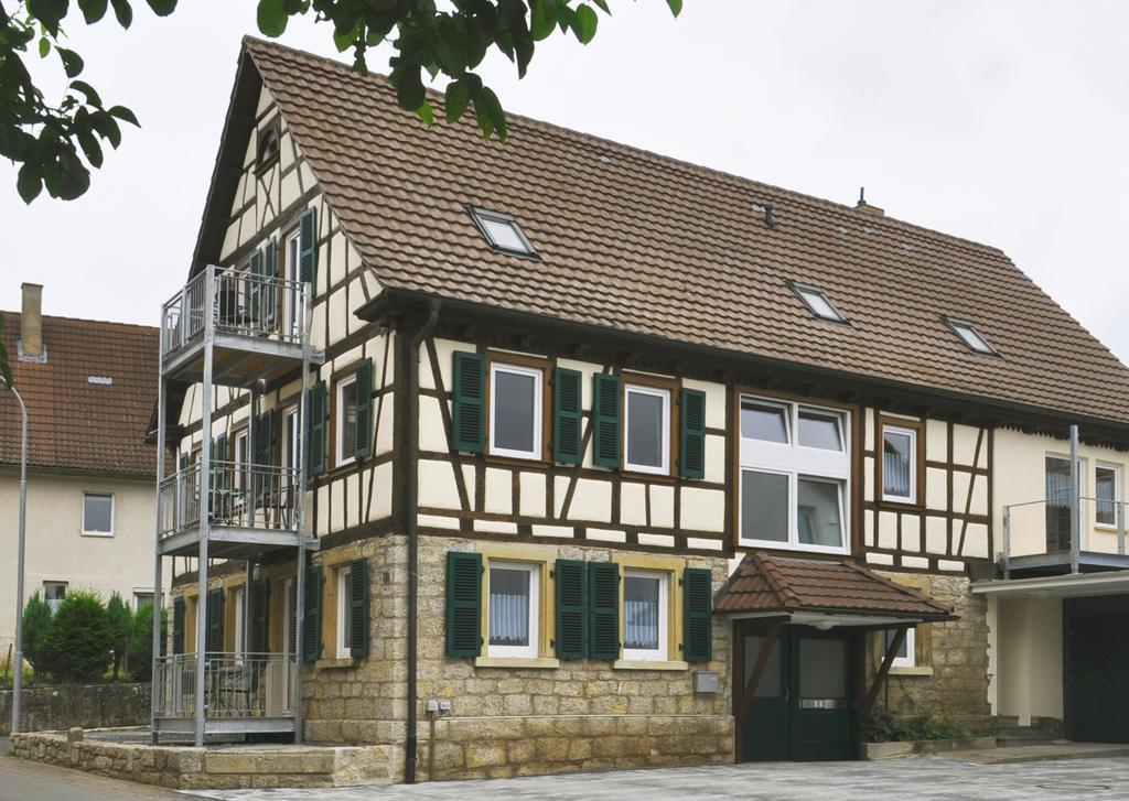 Moserhof-Apartments Igersheim エクステリア 写真